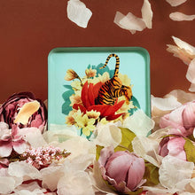 Load image into Gallery viewer, Tiger Flower Trinket Tray
