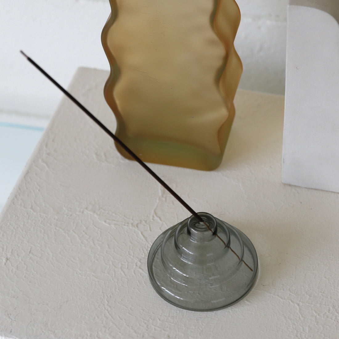 Meso Glass Incense Holder