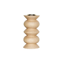 Load image into Gallery viewer, Totem Wooden Candle Holder - Medium

