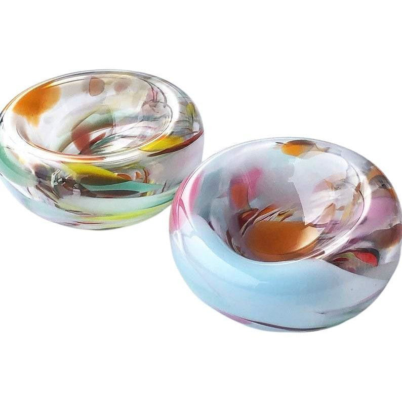 Multicolor Glass Nest Bowl
