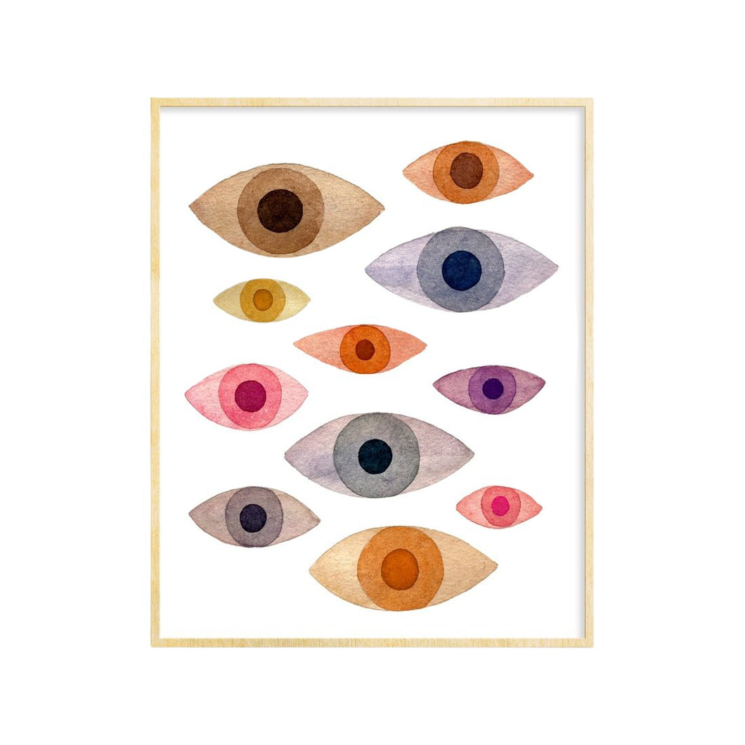 Many Eyes #3 Art Print