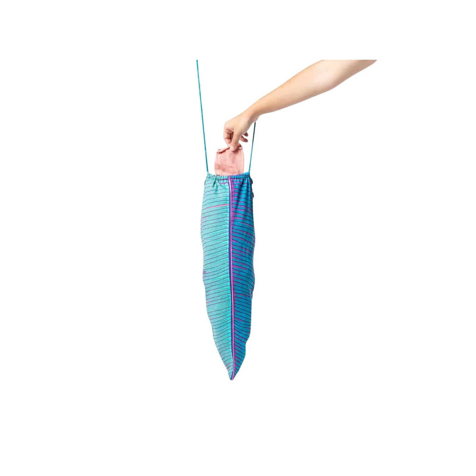 Tropical Leaf Travel Laundry Bag