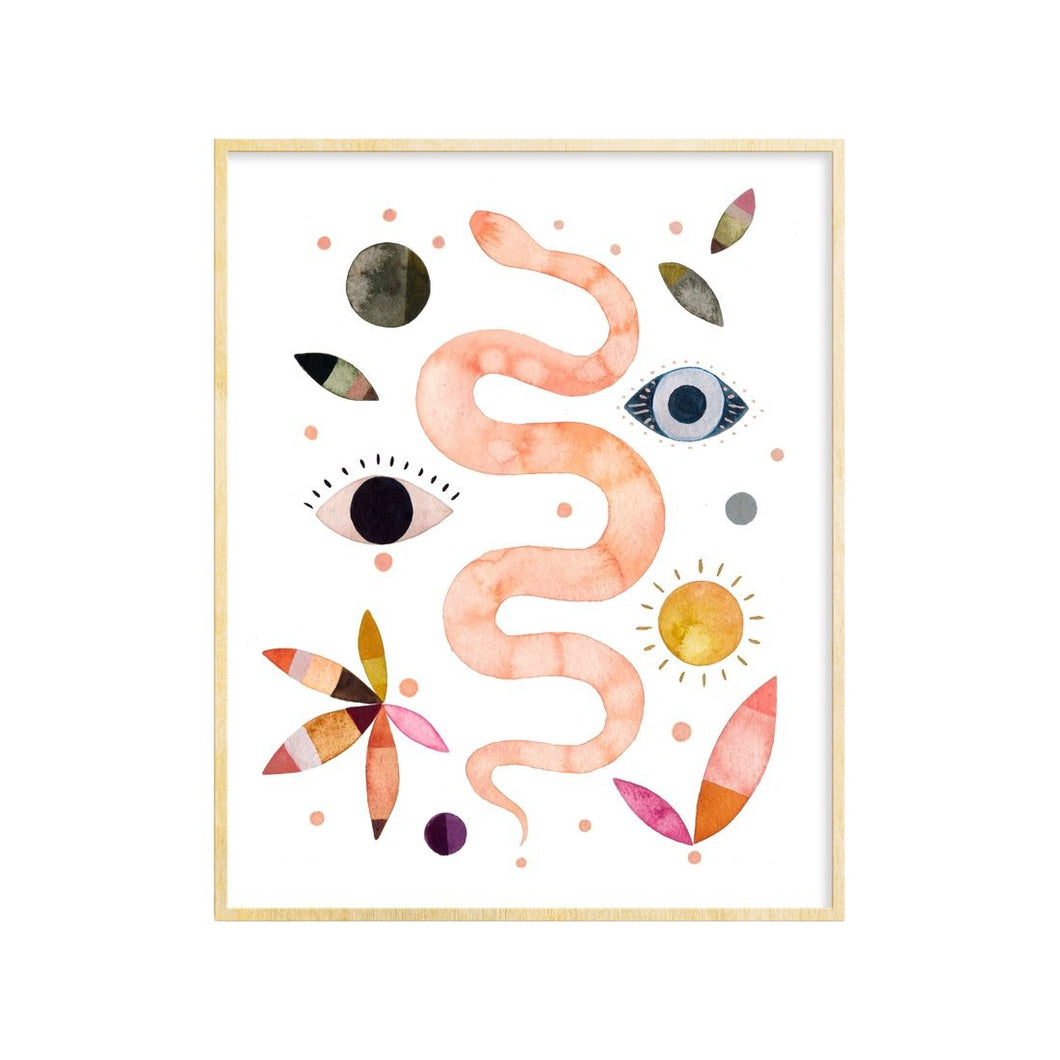 Sun Serpent #2 Art Print