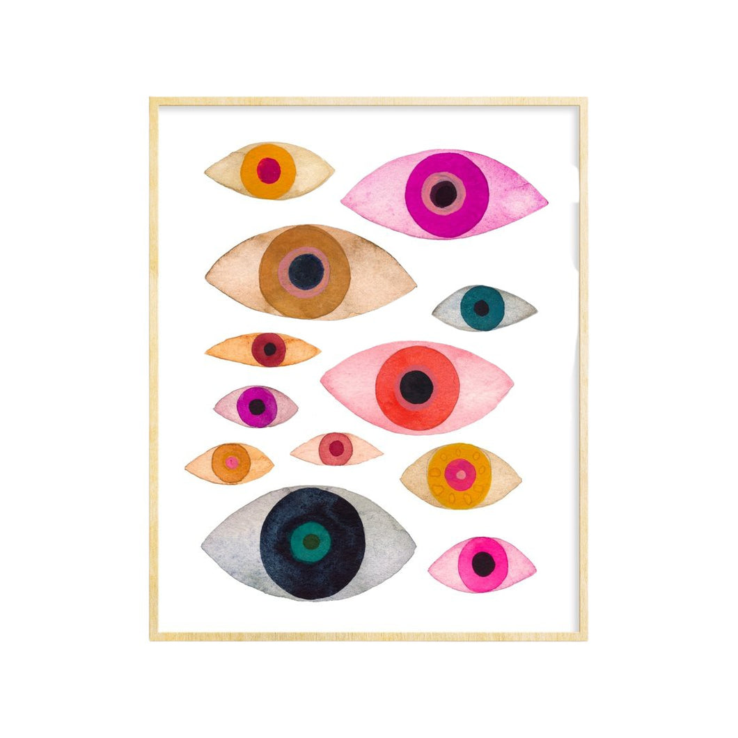 Many Eyes #2 Art Print