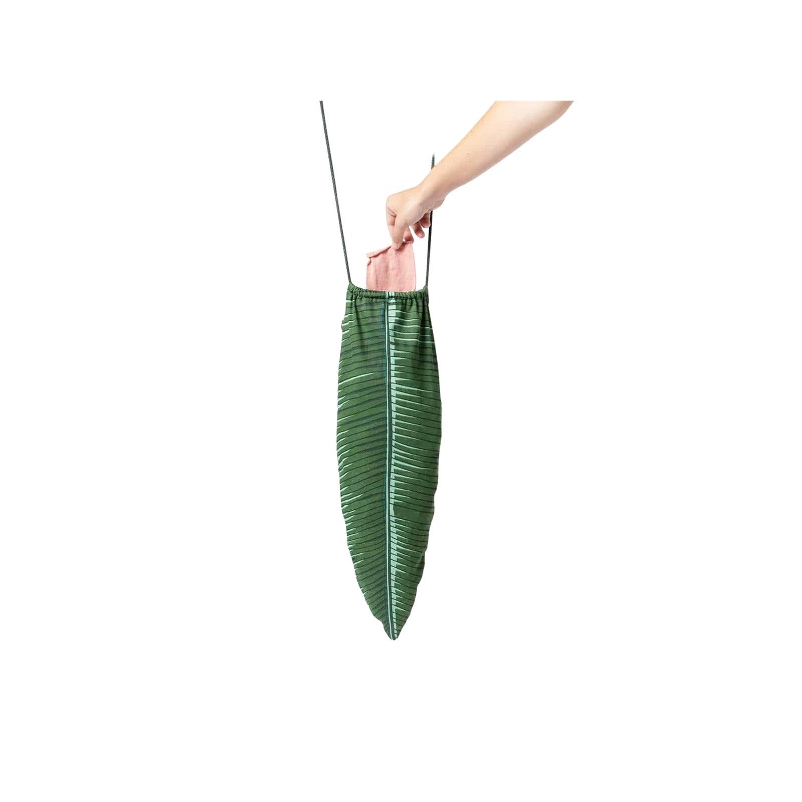 Tropical Leaf Travel Laundry Bag