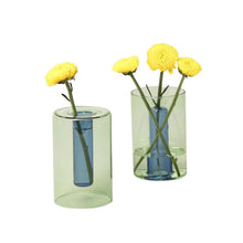 Load image into Gallery viewer, Small Reversible Glass Vase
