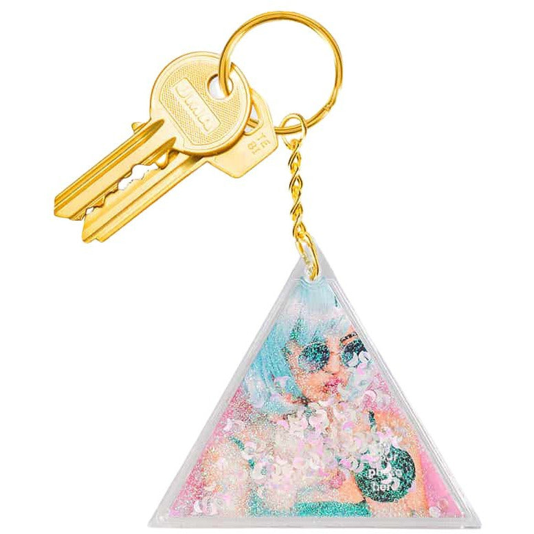 Aqua Keychain