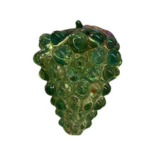 Load image into Gallery viewer, Green Grapes Shaped Glass Pipe
