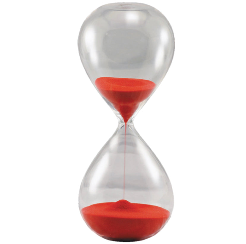 30 Minutes Red Glass Sand Timer