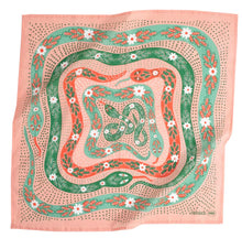 Load image into Gallery viewer, Snakes Pink Bandana #069
