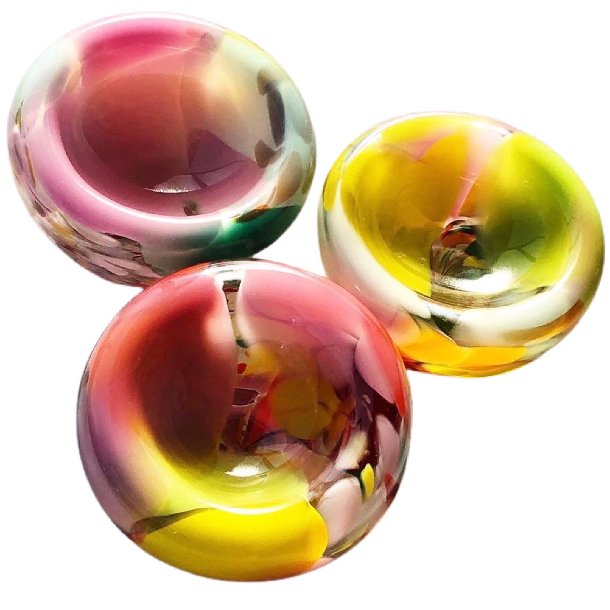 Multicolor Glass Nest Bowl