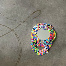 Load image into Gallery viewer, Squiggle Chunks Mirror

