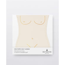 Load image into Gallery viewer, Venus White Mini Paper Vase
