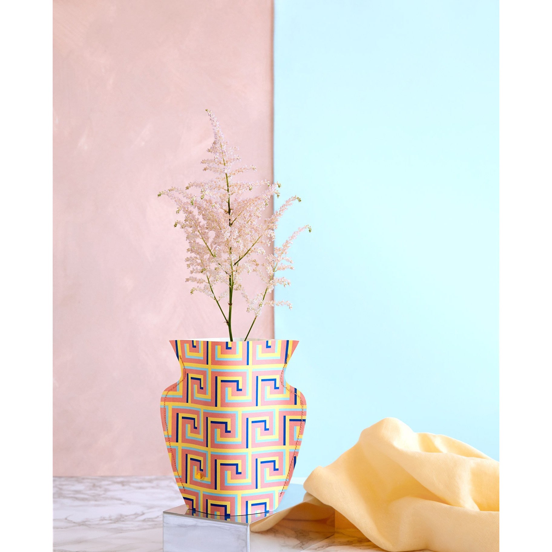 Icarus Pink Mini Paper Vase