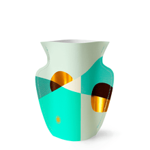 Load image into Gallery viewer, Siena Mint Mini Paper Vase
