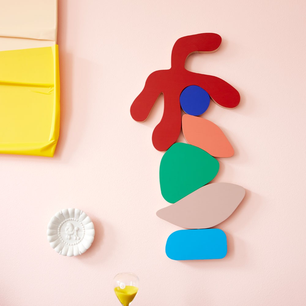 Floral Leaves Mounted