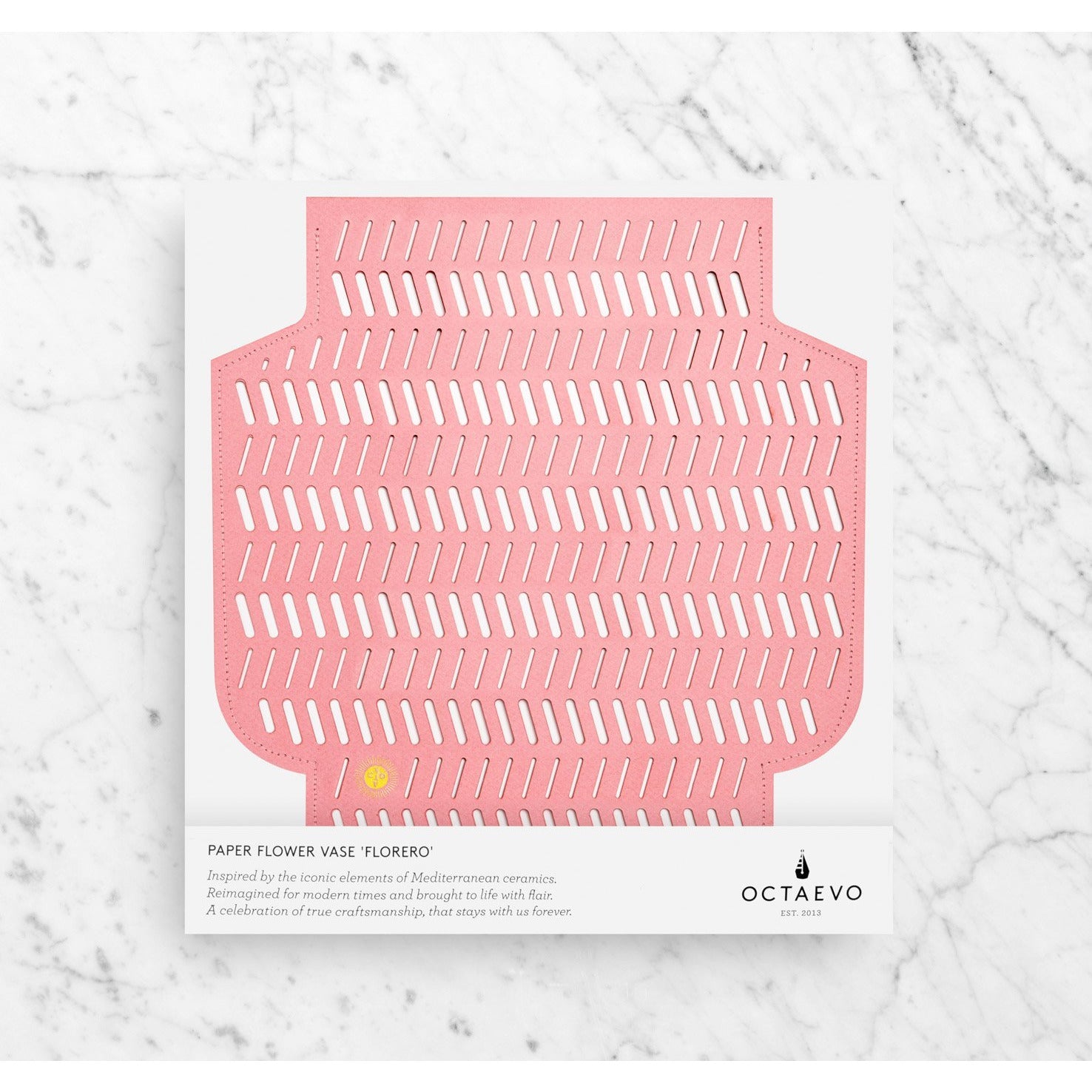 Aurea Perforated Paper Vase