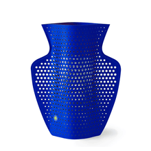 Load image into Gallery viewer, Helio Perforated Paper Vase.
