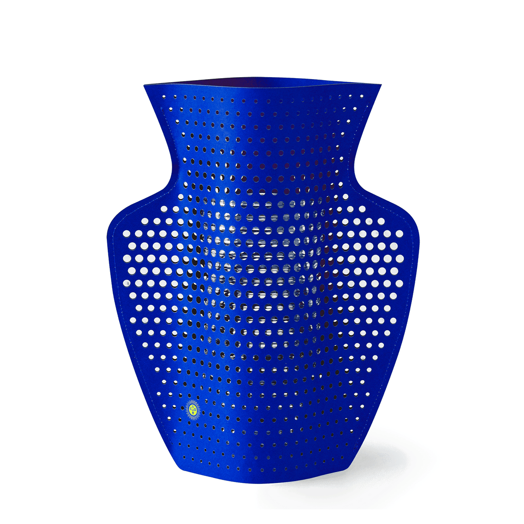 Helio Perforated Paper Vase.