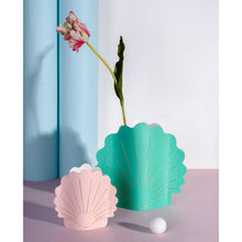 Load image into Gallery viewer, Hera Green Paper Vase
