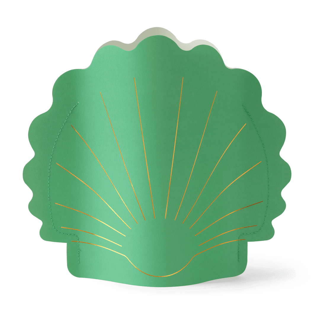 Hera Green Paper Vase