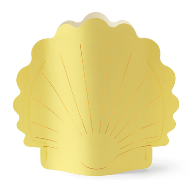 Hera Yellow Paper Vase