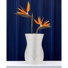 Load image into Gallery viewer, Venus White Paper Vase
