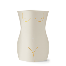 Load image into Gallery viewer, Venus White Paper Vase
