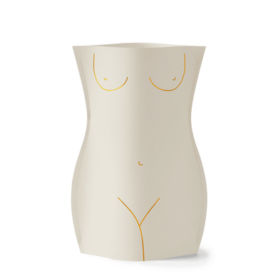 Venus White Paper Vase