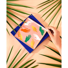 Load image into Gallery viewer, Hamsa Pink Ceramic Tray
