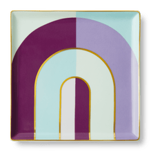 Load image into Gallery viewer, Riviera Arch Purple Ceramic Tray
