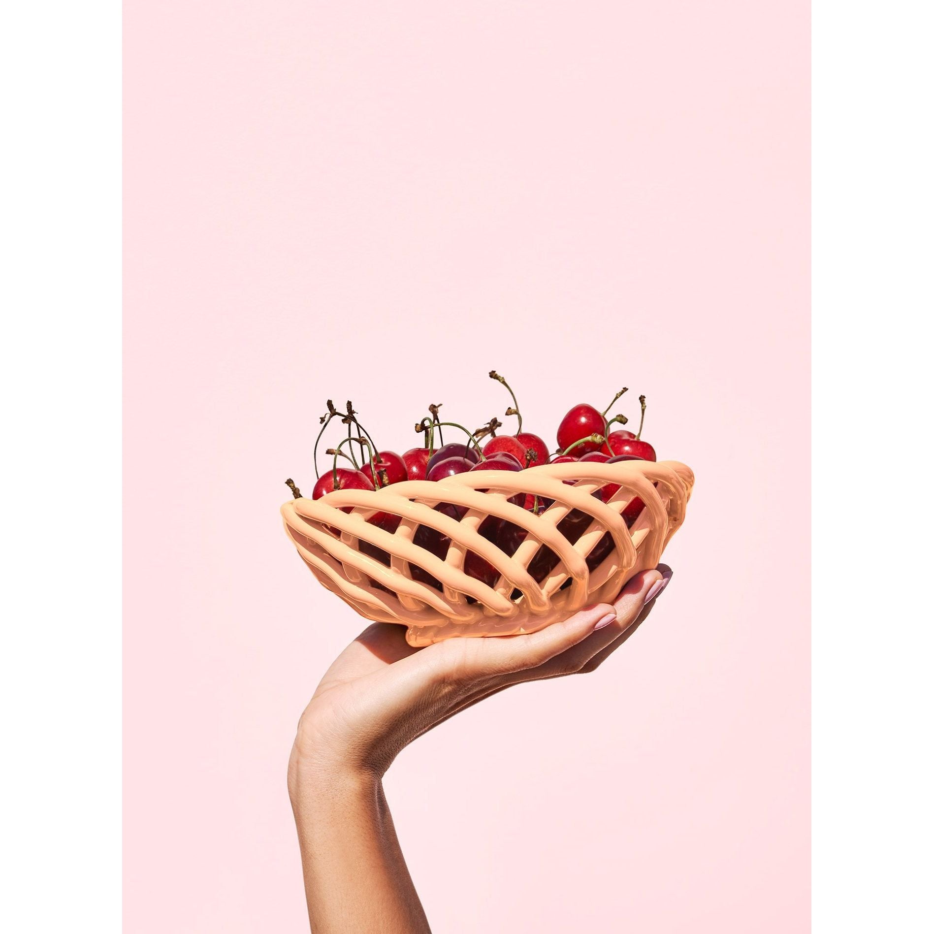 Small Sicilia Ceramic Basketf