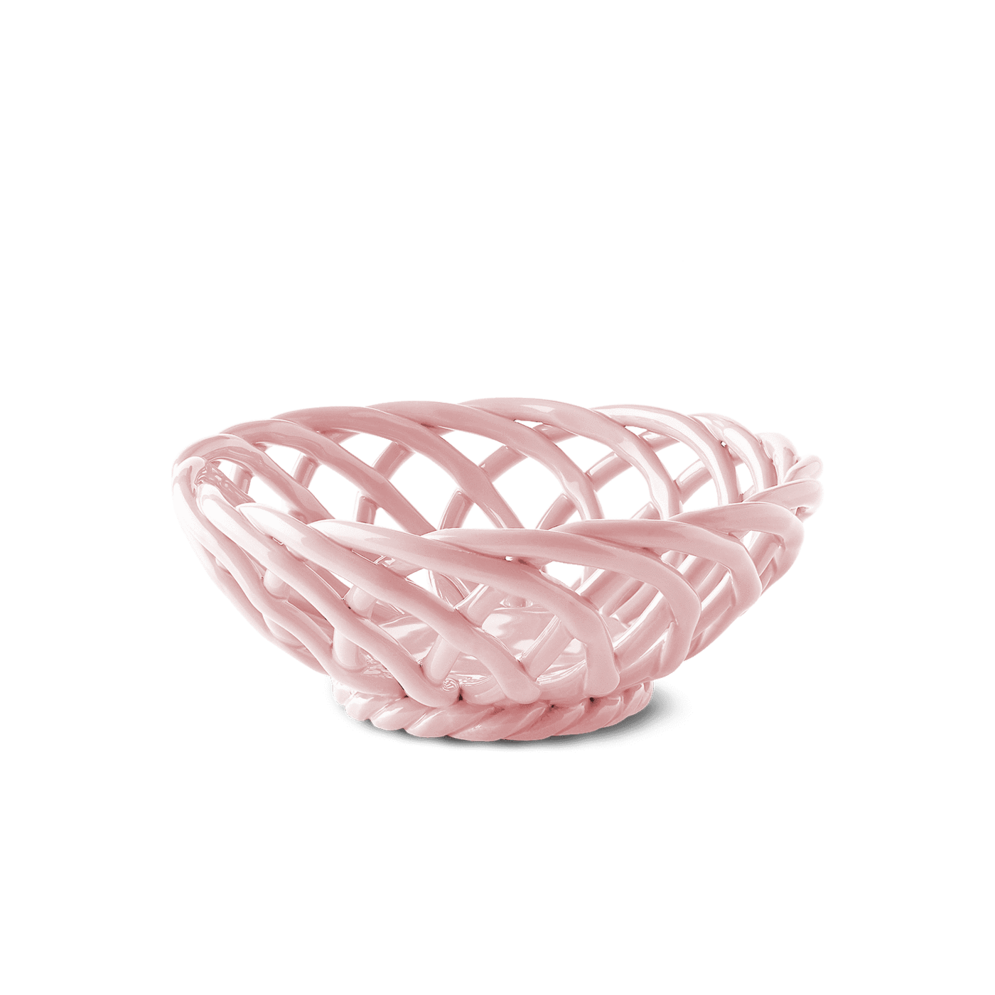 CASA ZIKI - Small Sicilia Ceramic Basketf