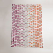 Load image into Gallery viewer, Block Print Inspired Organic Tea Towel
