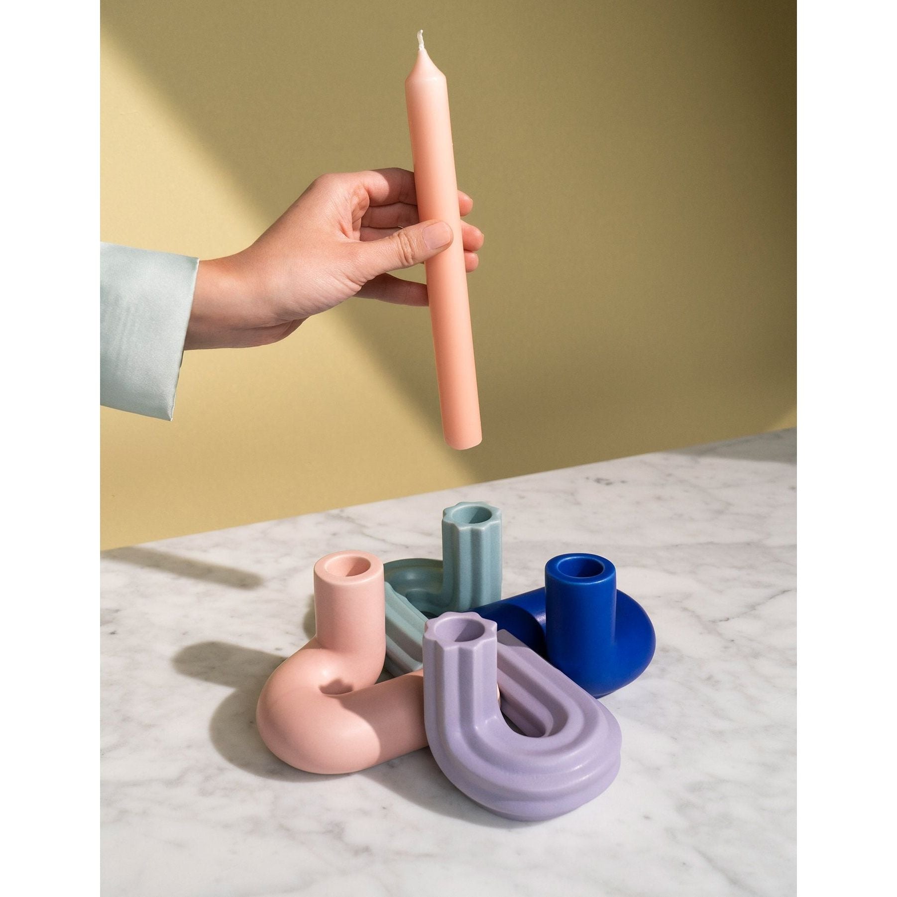 Templo Candle Holder - Textured