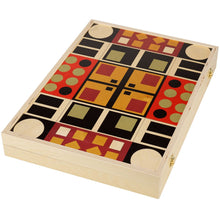 Load image into Gallery viewer, Alexander Black Tabletop Backgammon Set
