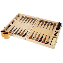 Load image into Gallery viewer, Alexander Black Tabletop Backgammon Set
