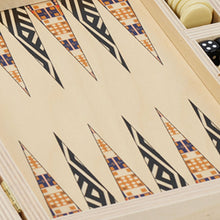 Load image into Gallery viewer, Alexander Olive Travel Backgammon Set
